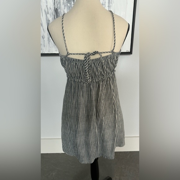 Speechless Sundress Blue/White Size Small - Picture 2 of 3